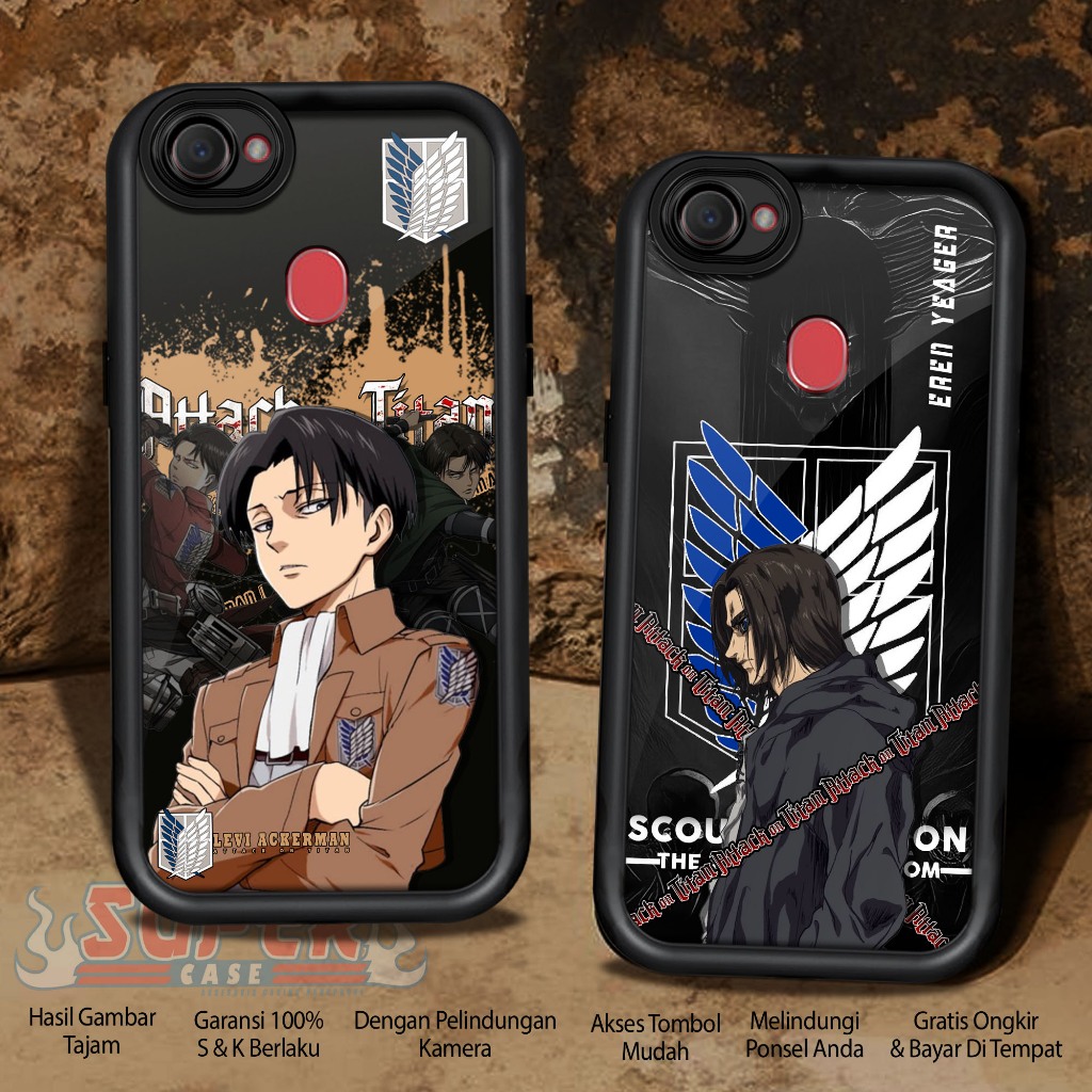 Case Hp For OPPO F7 AOT SoftCase Glossy casing Handphone Silikon Glass