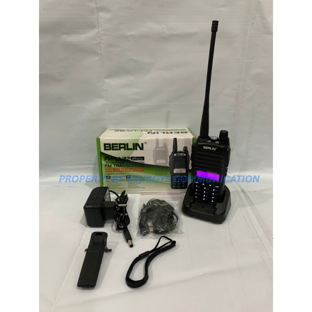 HT Berlin FM UV-82 Dual Band VHF UHF
