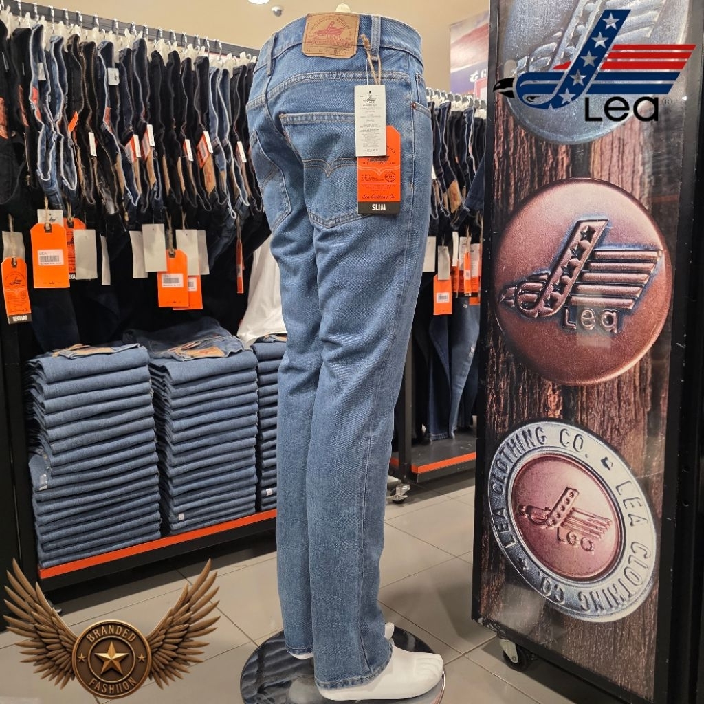LEA JEANS CELANA PANJANG SLIMFIT BIRU TELOR ASIN 603.82.23.99