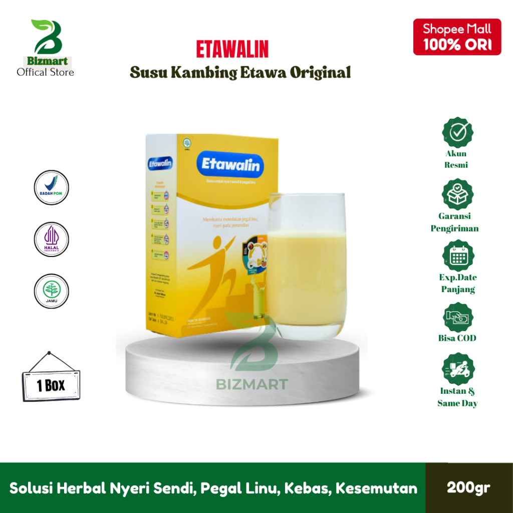 

Etawalin | Susu Kambing Etawa Original Solusi Alami Atasi Pegal Linu Kebas Kesemutan Nyeri Sendi