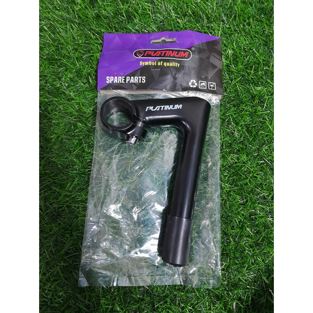 STEM / TIANG STANG / TIANG STIR PLATINUM sepeda federal balap jadul Minion minitrek model bangau All