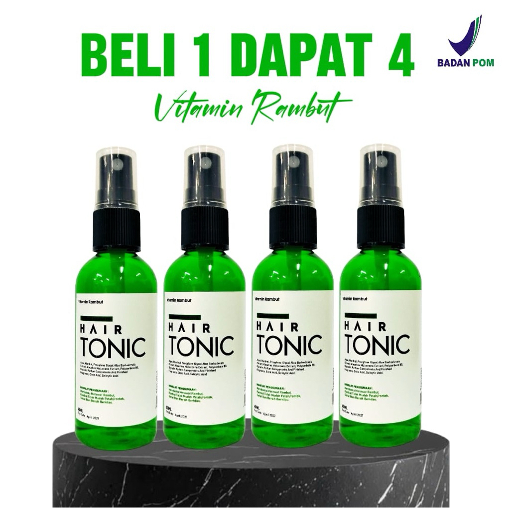 HAIR TONIC RAMBUT Vitamin Rambut menumbuhkan dan meluruskan rambut cocok untuk pria an wanita