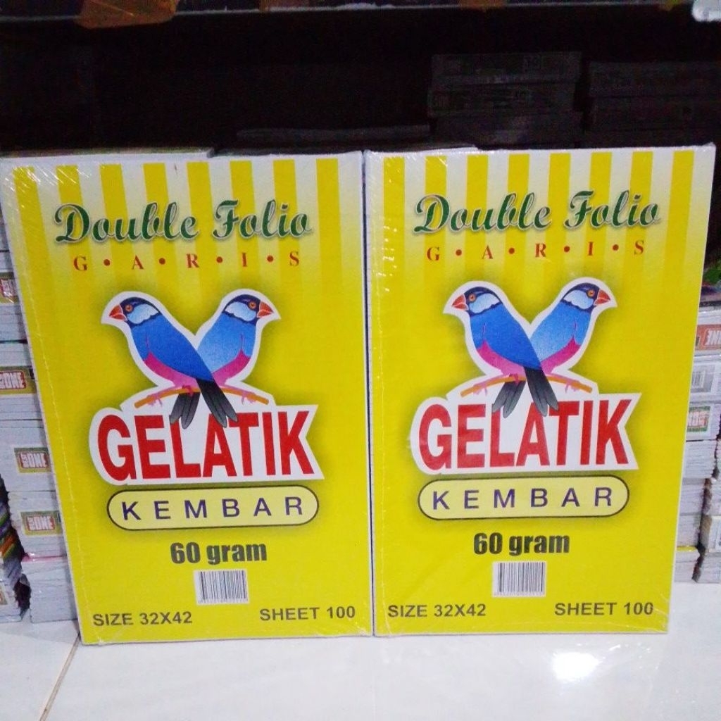 

dobel folio 100 lembar