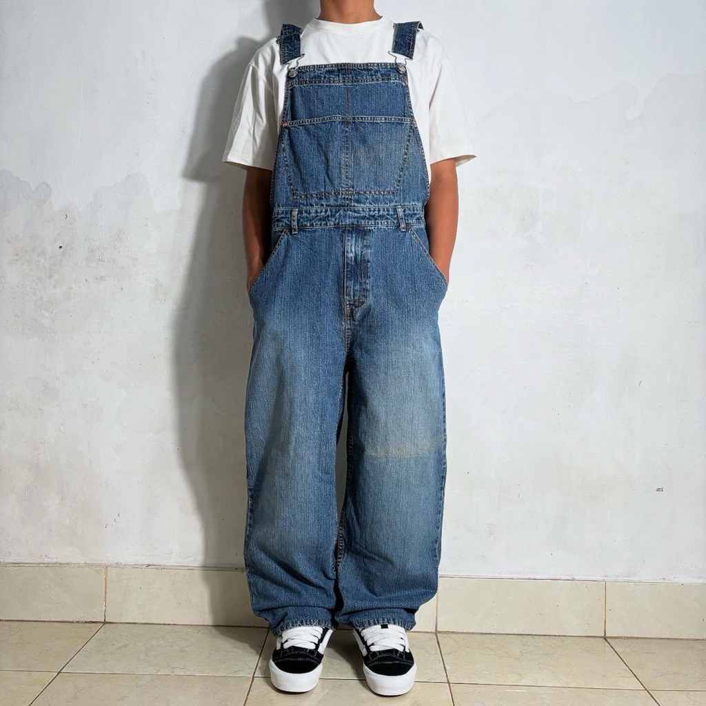 Vintage OverAll Quiksilver Second Original