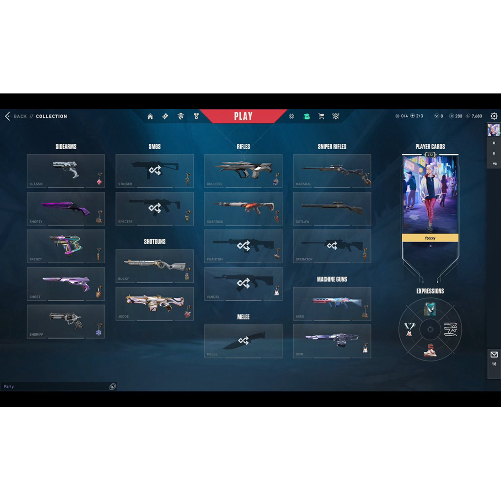 jual akun valorant murah still negotiable (details on desc)