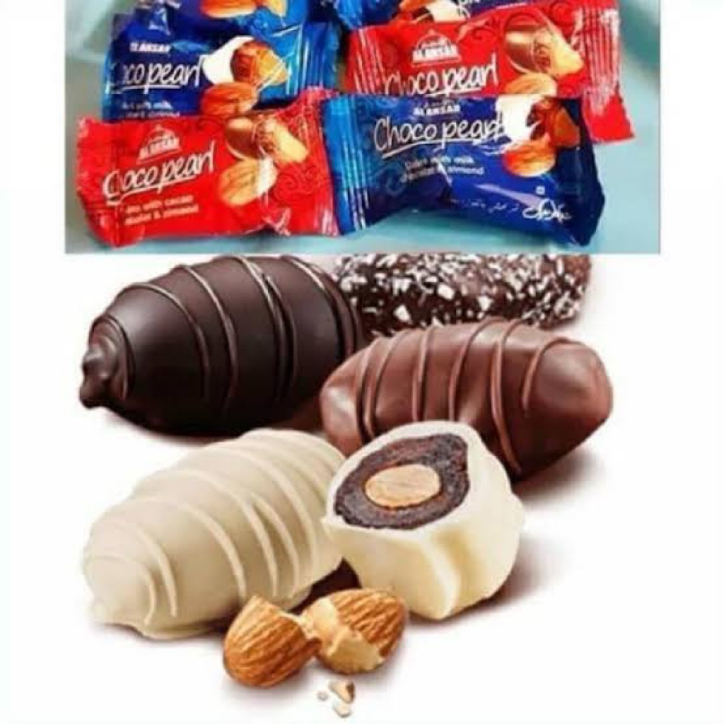 ChocoPearl Al-Ansar (Chocolate , Kurma , Almond)
