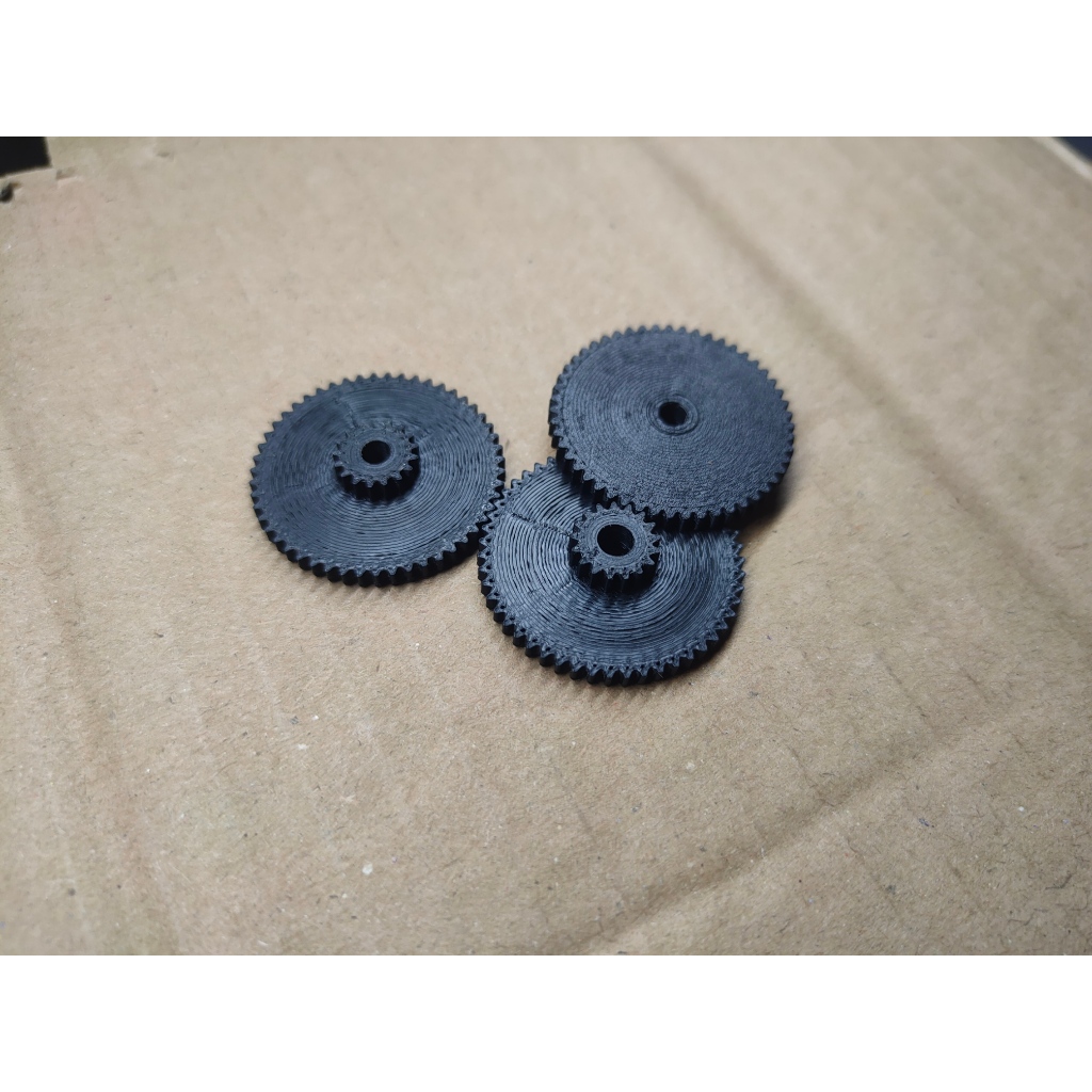 Roda Gigi Gear Plastik || Custom 3D Printing || HEAVYDUTY || [Roda Gigi Lurus, Payung, Helix, Rak, D