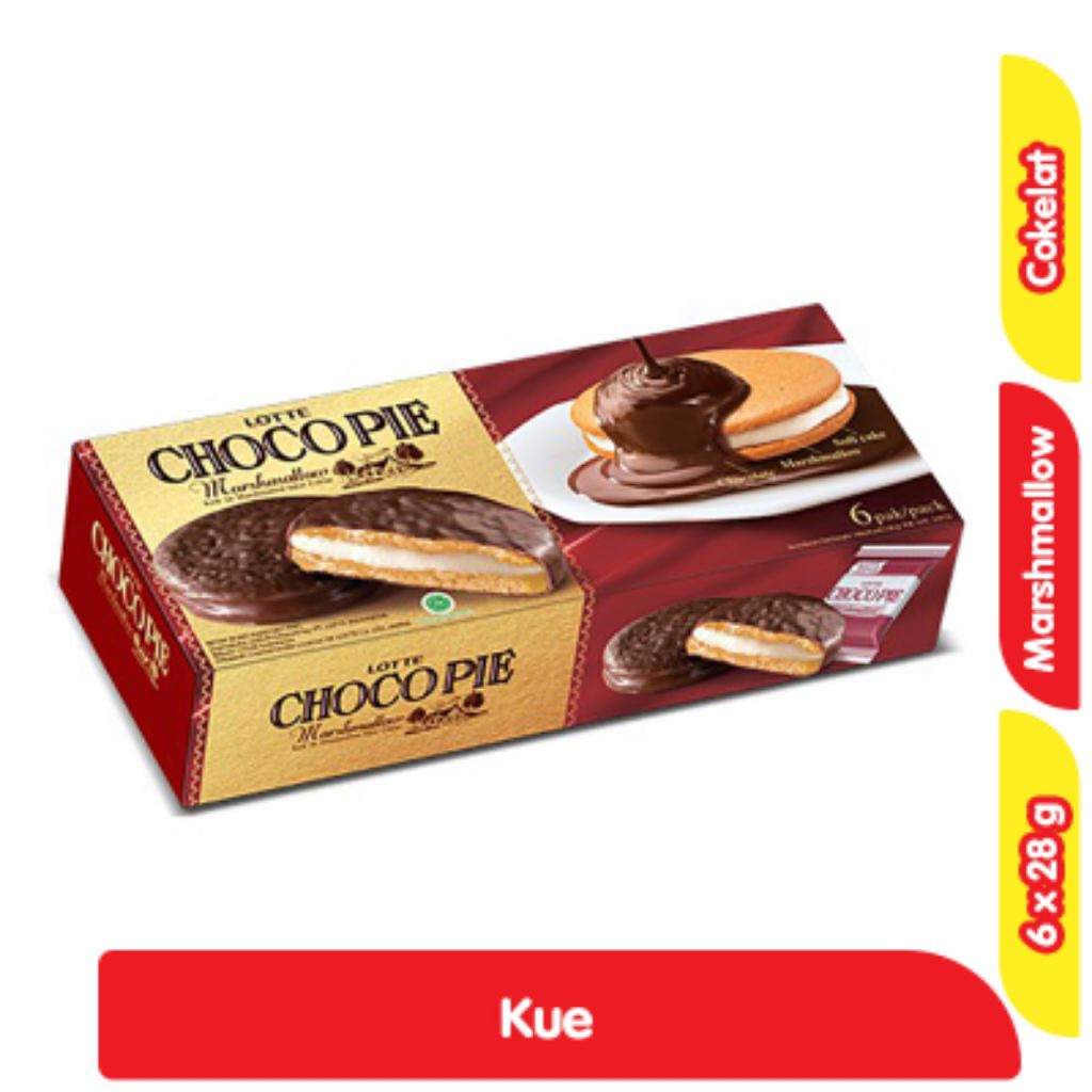 

CHOCO PIE Marshmallow Soft Cake 6 x 28 g