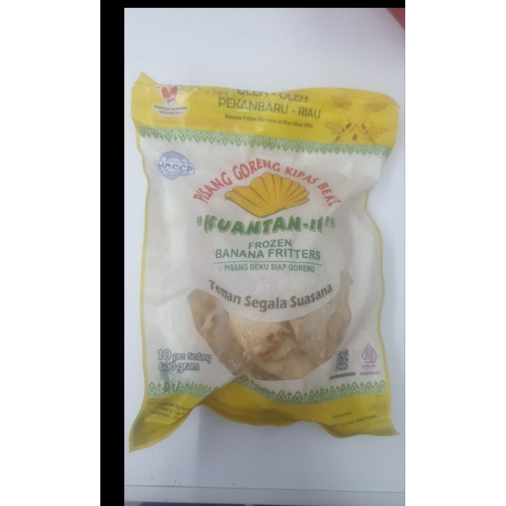 Pisang kipas frozen KUANTAN II SEDANG 600 gr