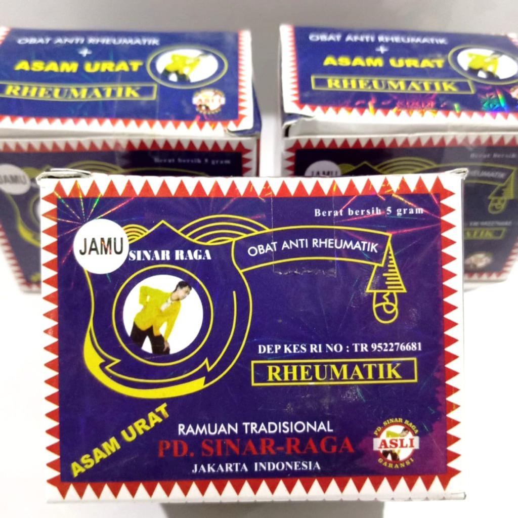 

SINAR RAGA SERBUK RHEMATIK DAN ASAM URAT - 12 SACHET