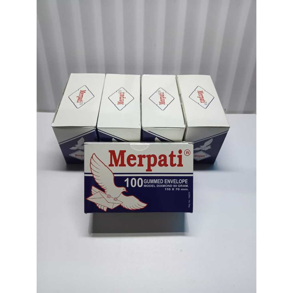

Amplop Merpati Biru 100 Lembar Putih Polos