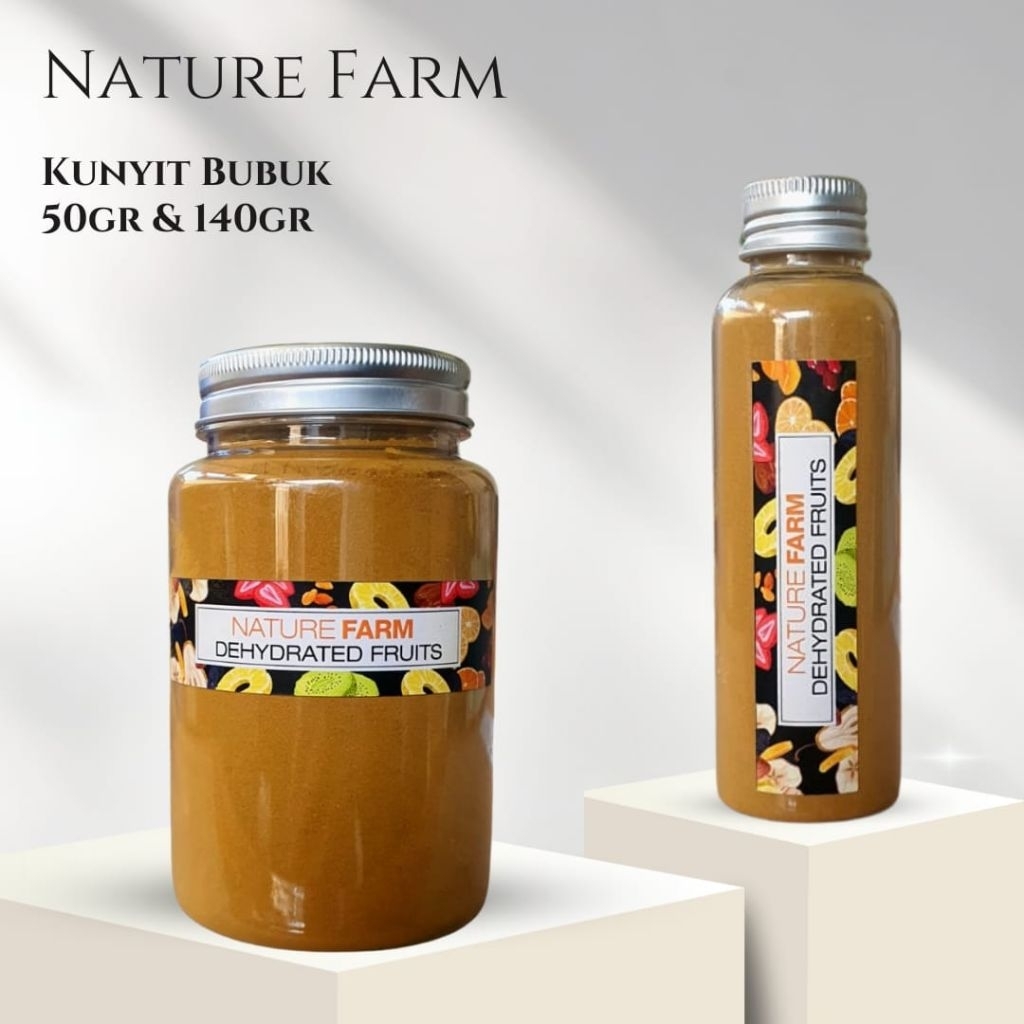 

Nature Farm Premium Kunir / Kunyit Bubuk 50gr 140gr Murni 100% tanpa campuran