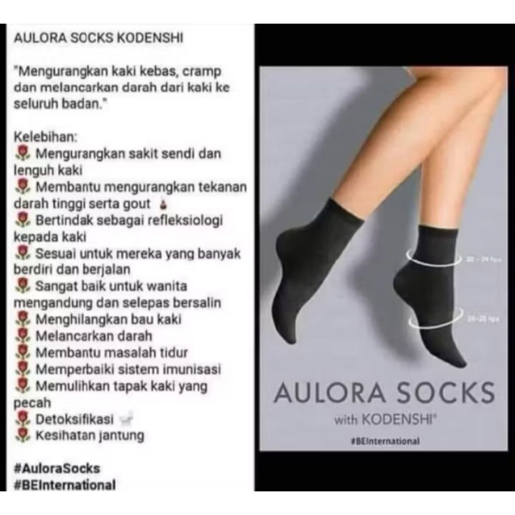 aulora socks men size L