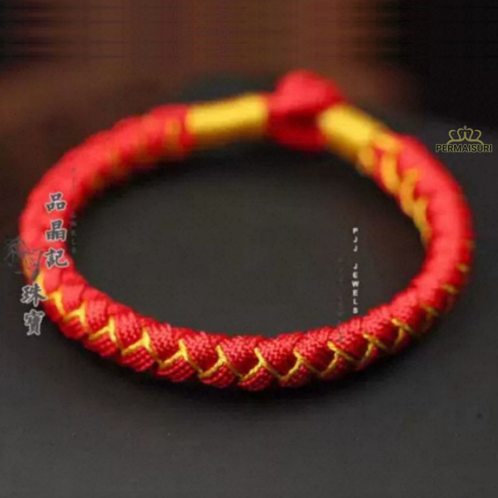 Tibet Asli Gelang Tangan Tibet Red String ORI