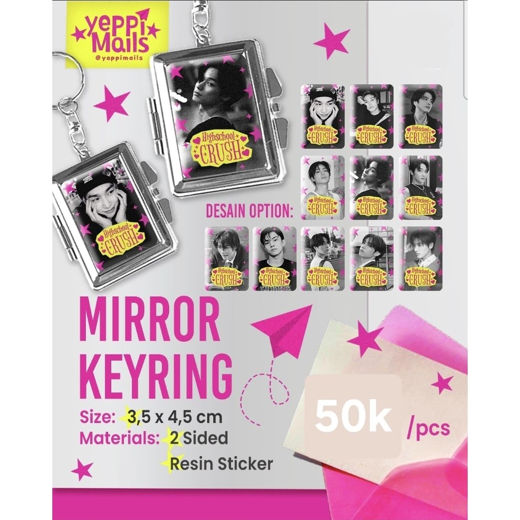 Mirror Keyring The Boyz