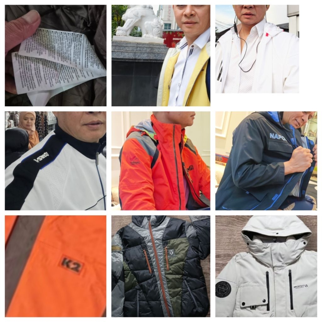 02 LIVE MODE LINK CO 01-50 Jaket Outdoor Mountain Parka Casual Bomber Windbreaker Motoran Hangout Sp