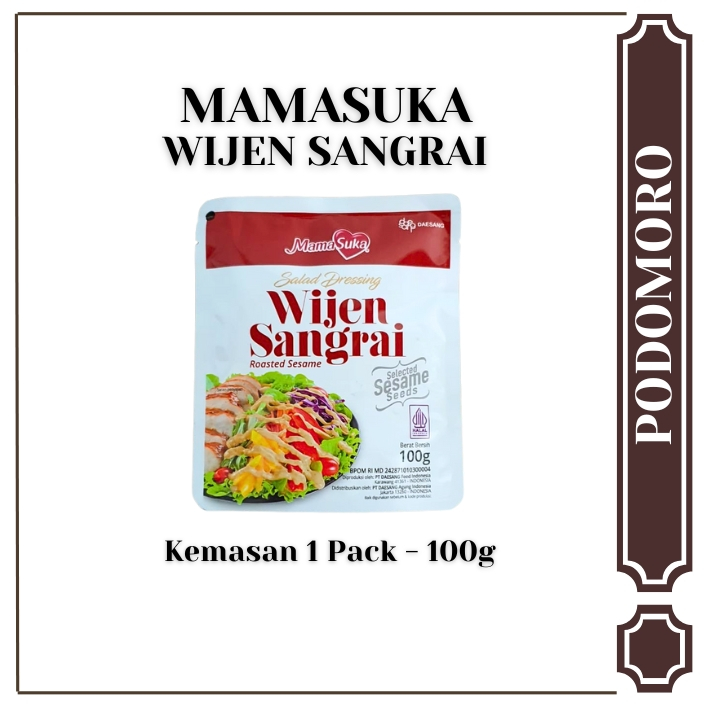 

MAMASUKA SALAD DRESSING WIJEN SANGRAI 100GR