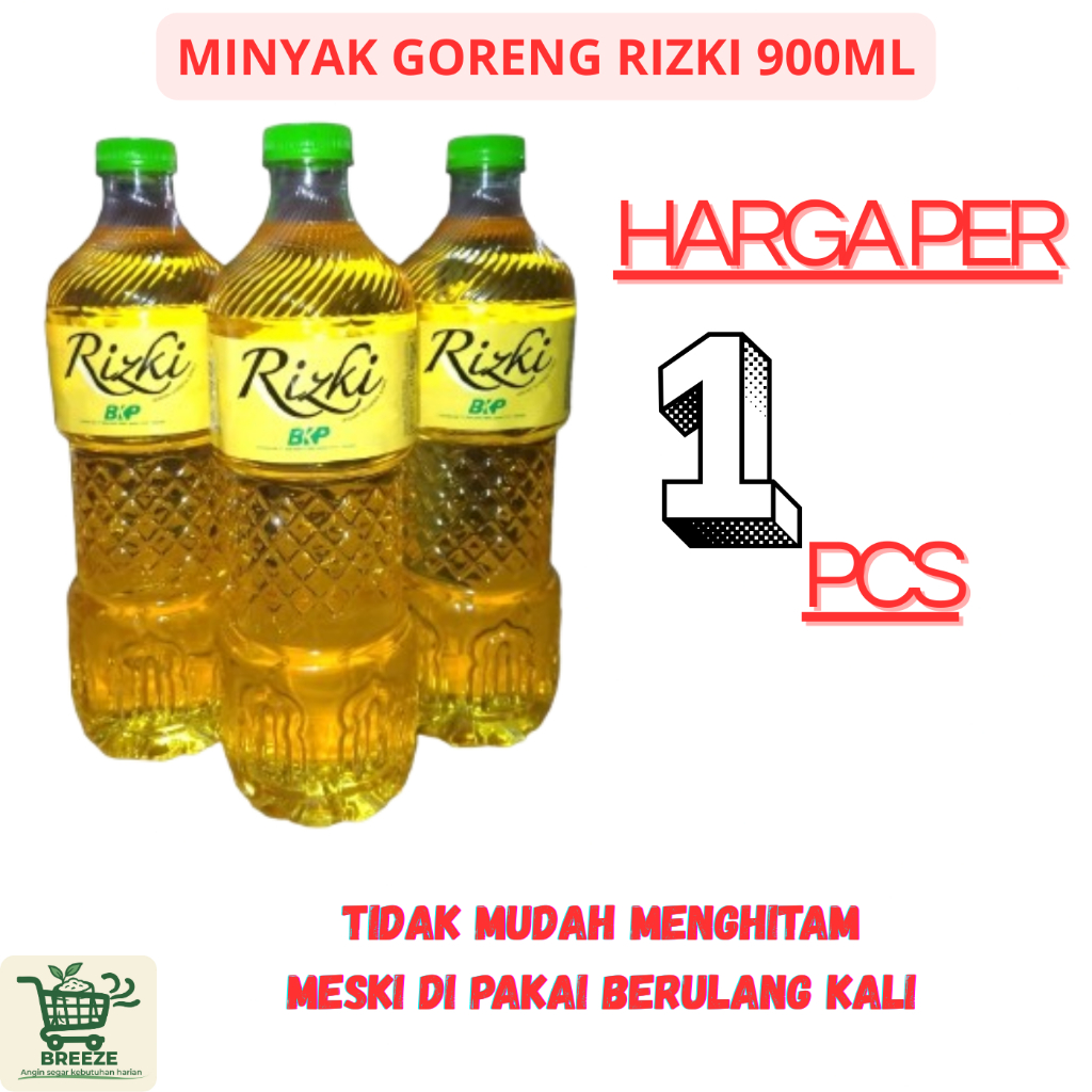 

Minyak Goreng RIZKI minyak goreng 1000ML minyak goreng murah jernih murah banget Minyak 1L murah