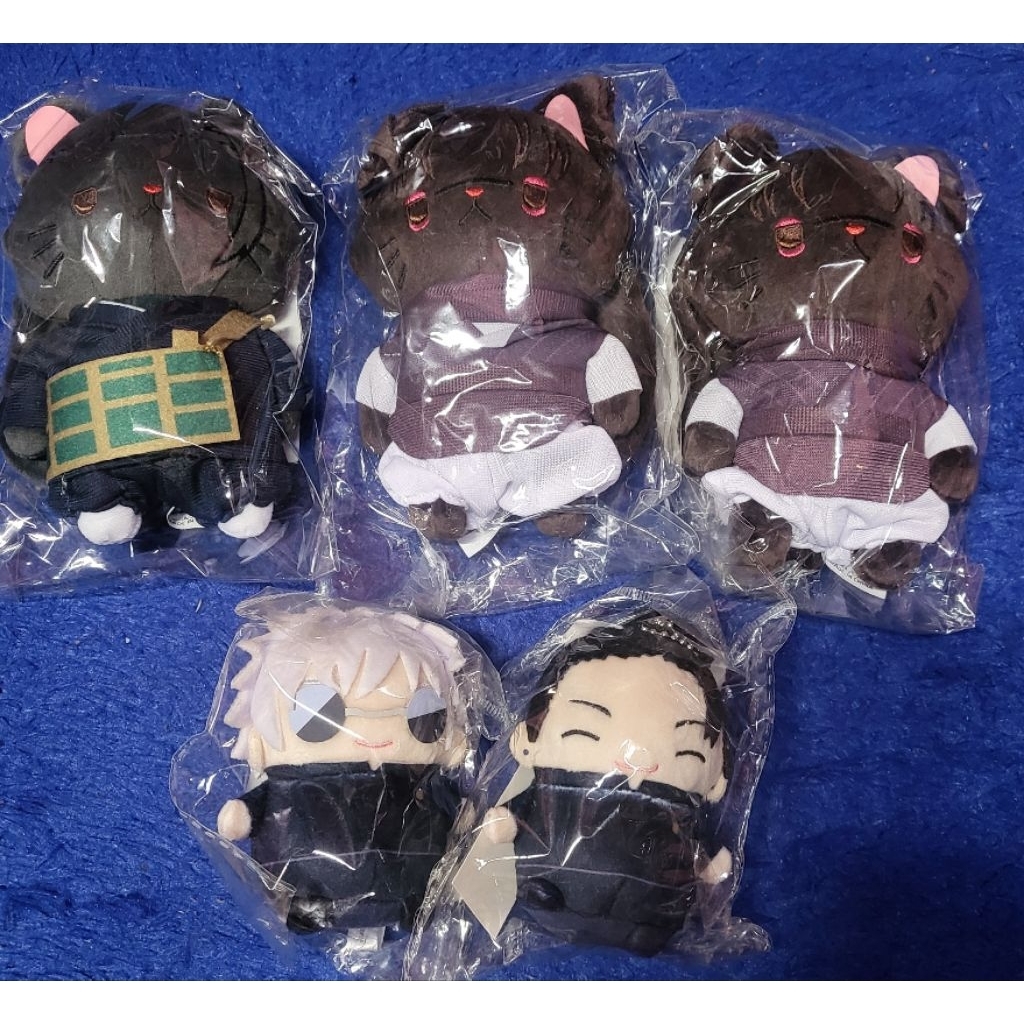 READY STOCK WithCAT Plush with Eyemask Mamemeito Jujutsu Kaisen Geto Kenjaku Choso