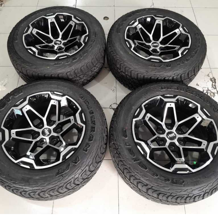 VELG MOBIL BEKAS RACING HSR PELEG MOBIL SECOND RACING HSR LAGONG HSR RING 18 LEBAR9,5 6X139 0 B-P + 