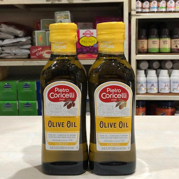 

PIETRO CORICELLI PURE OLIVE OIL 250ML (KUNING) MINYAK ZAITUN U CAMPURAN MAKANAN