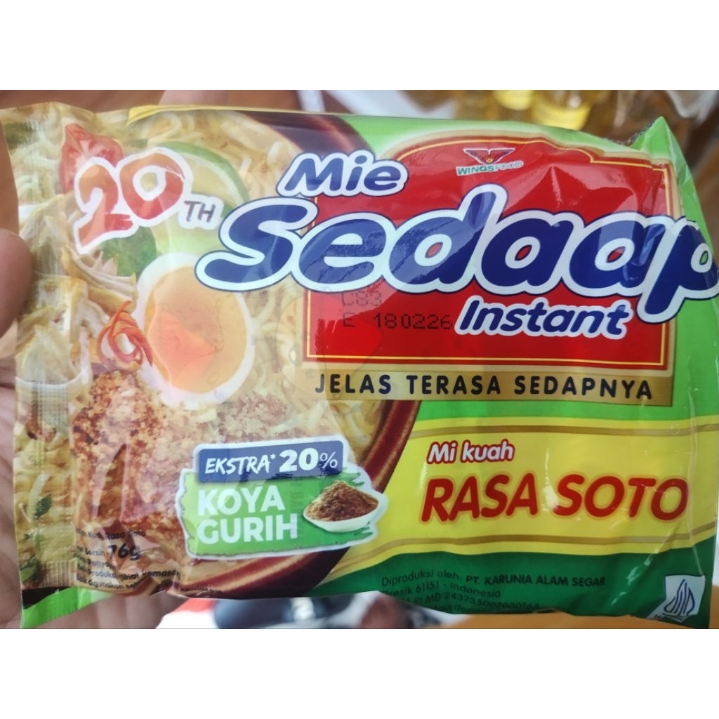 

MIE SEDAAP INSTAN