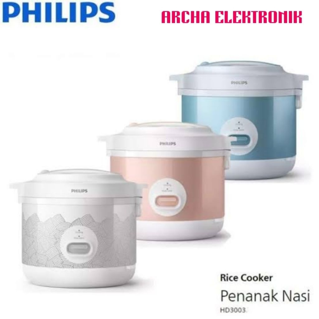 RICE COOKER PHILIPS 3 IN 1 3D HEATING 1.8 LITER HD3003
