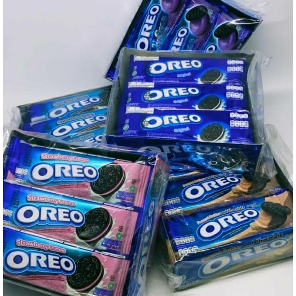 

Oreo biskuit original 1 pack isi 12 pcs