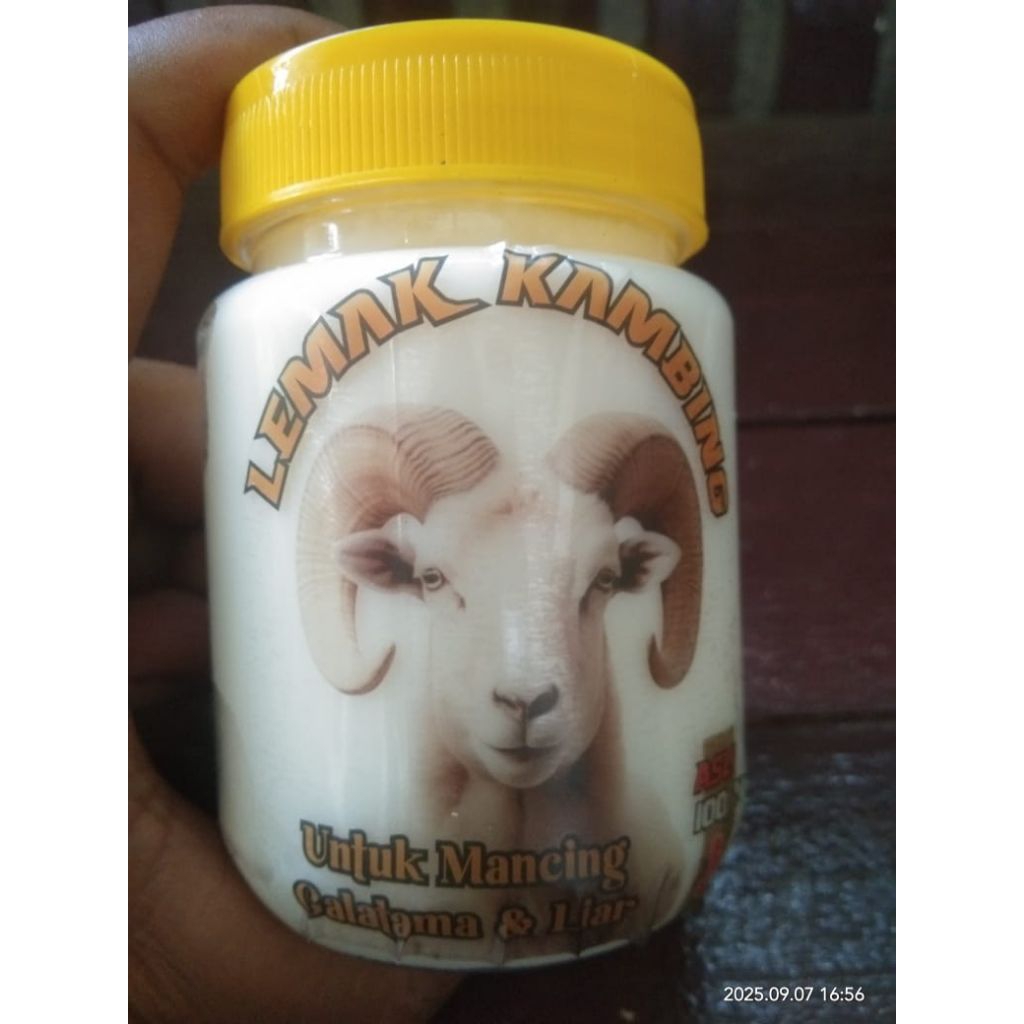 LEMAK KAMBING ASLI 100 % UMPAN SPECIAL UNTUK GALATAMA & MANCING LIAR PAKET 200 GRAM