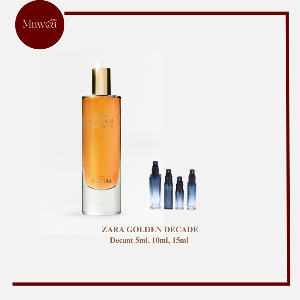 Decant Zara Golden Decade Parfum Original