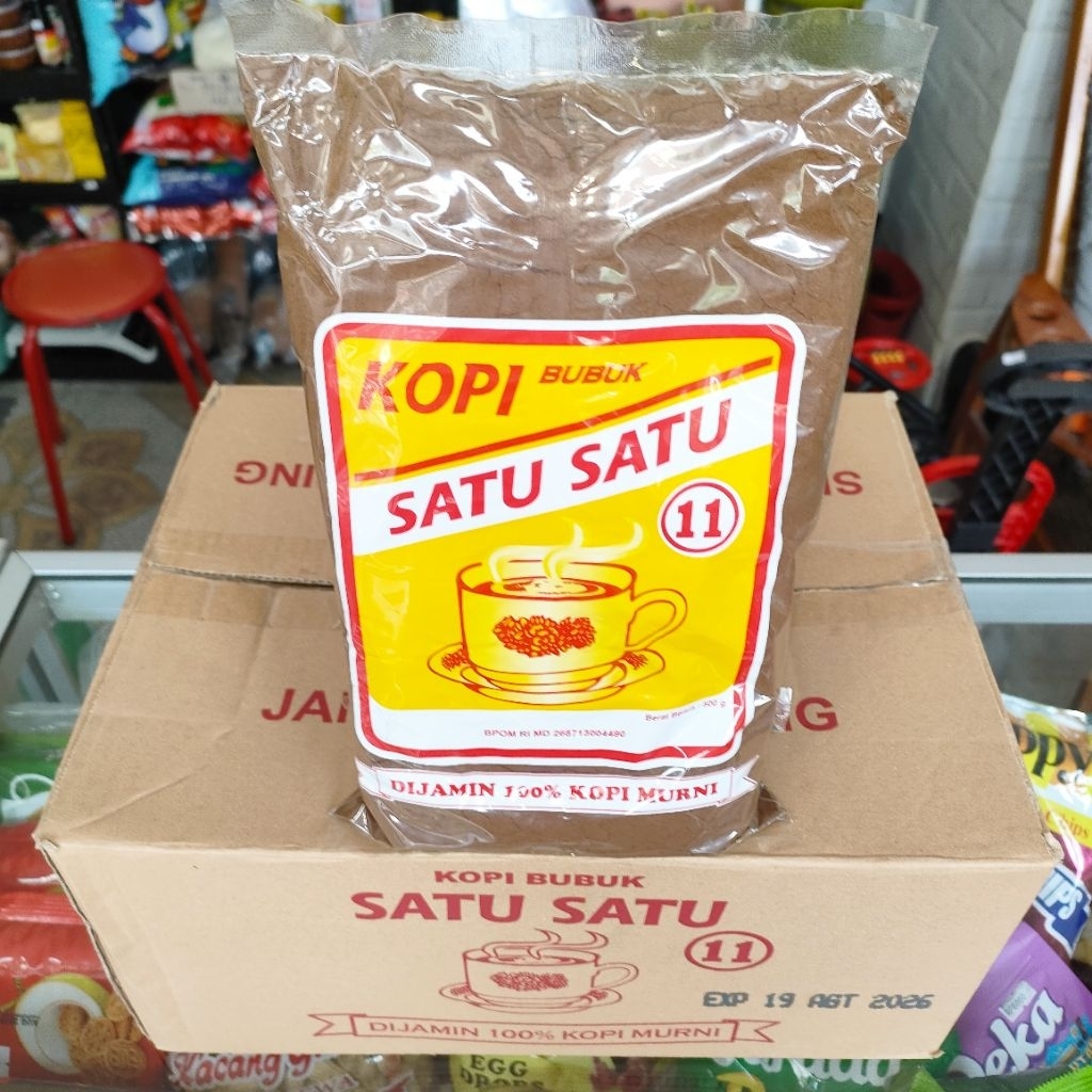 

JAMINAN ORIGINAL 500gram kopi bubuk satu satu Exp 26