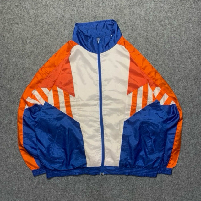 Vintage Colorblock Windbreaker Jacket Priority