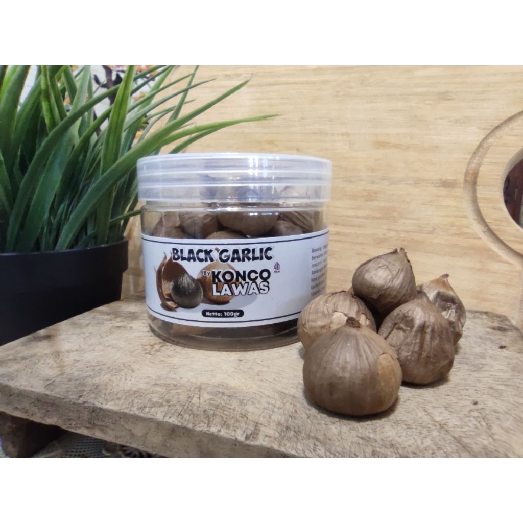

BLACK GARLIC by konco lawas (BAWANG HITAM TUNGGAL/BAWANG LANANG) 100 GR