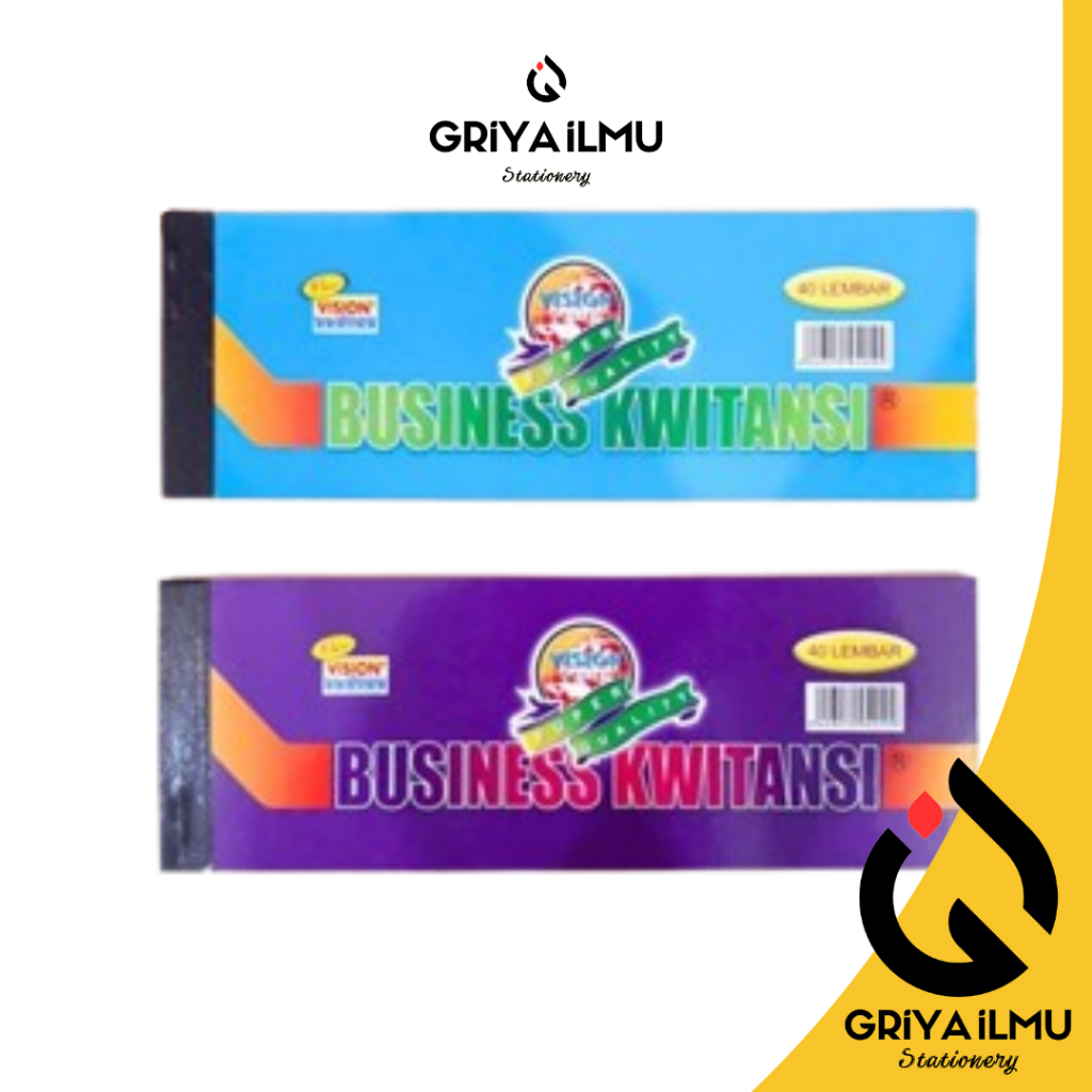 

Kwitansi/Buku Nota VISION 40 Lembar (052028)