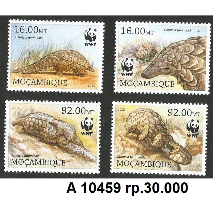 

A 10459 SET LENGKAP PRANGKO MOCAMBIQUE TEMA SATWA WWF KONDISI MNH MINT NEVER HINGED