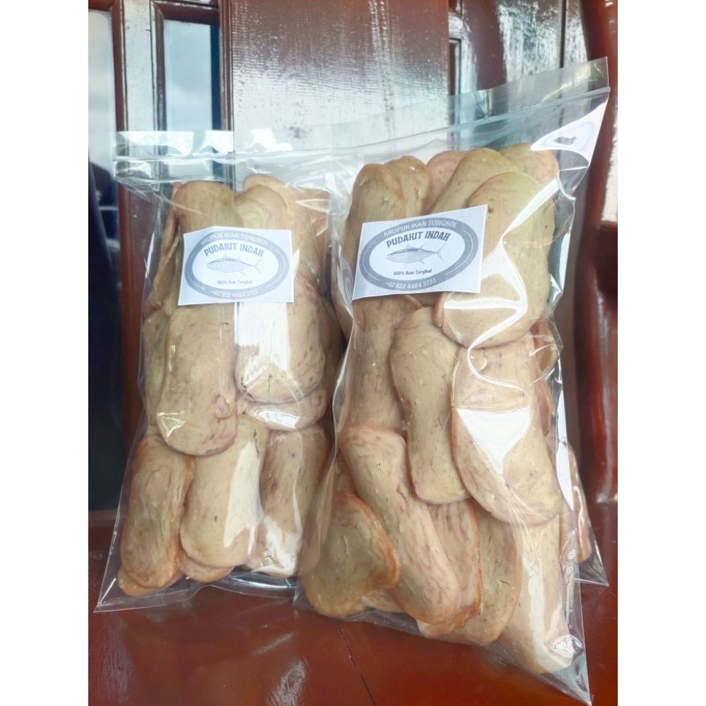 Krupuk ikan tongkol khasBawean