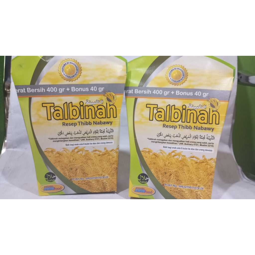 

Talbinah bubur tepung gandum 440 Gr Tepung Gandum Obat Magh Maag