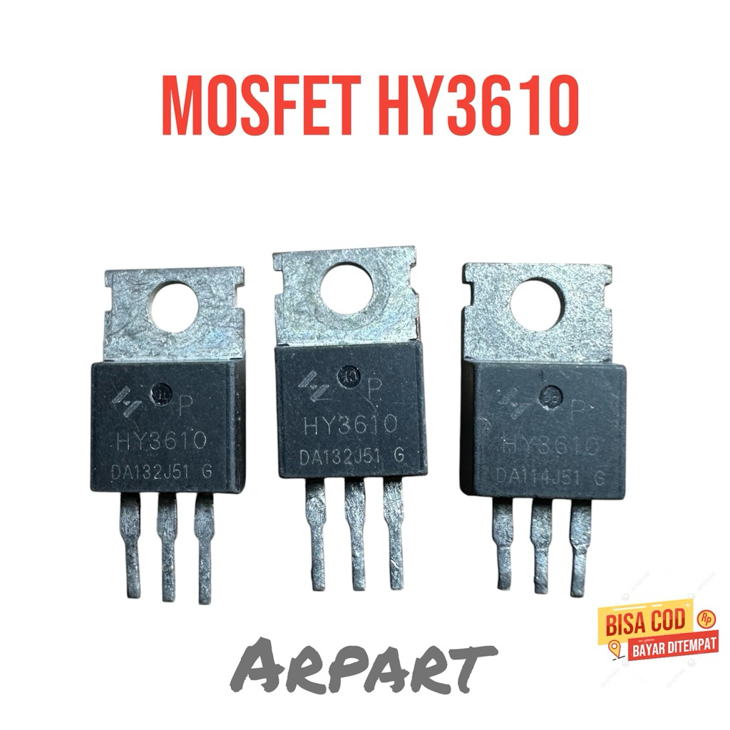 mosfet HY3610 HY 3610 160A 100v CABUTAN original