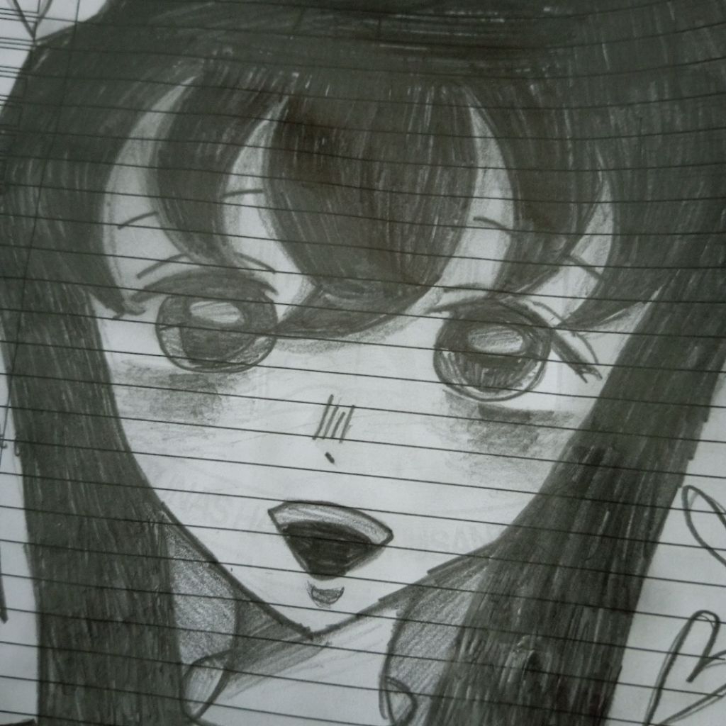 gambar anime tidak berwarna bisa request