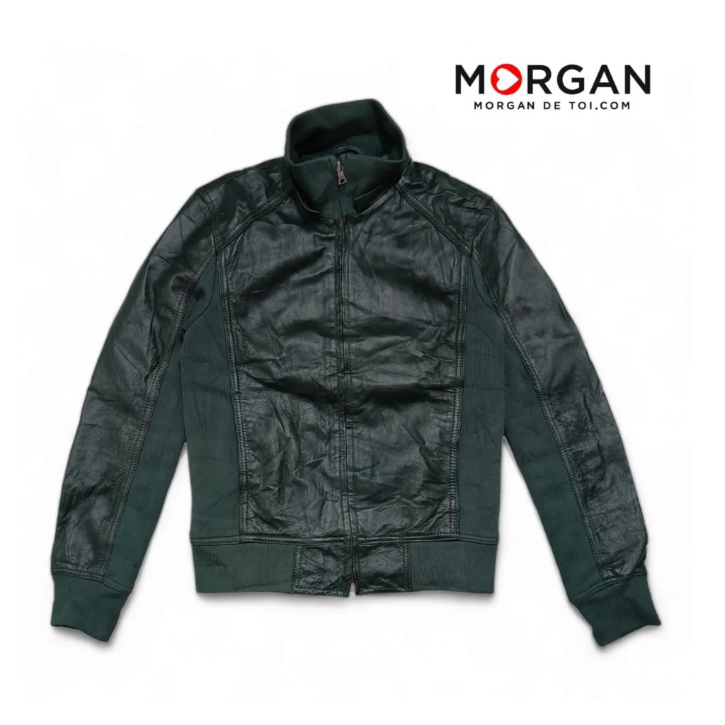 Jaket kulit asli wanita Morgan de Toi Homme luxury brand