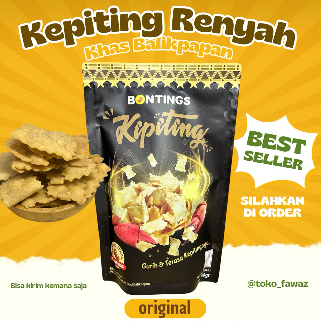 

Kepiting Renyah Best Seller Khas Balikpapan