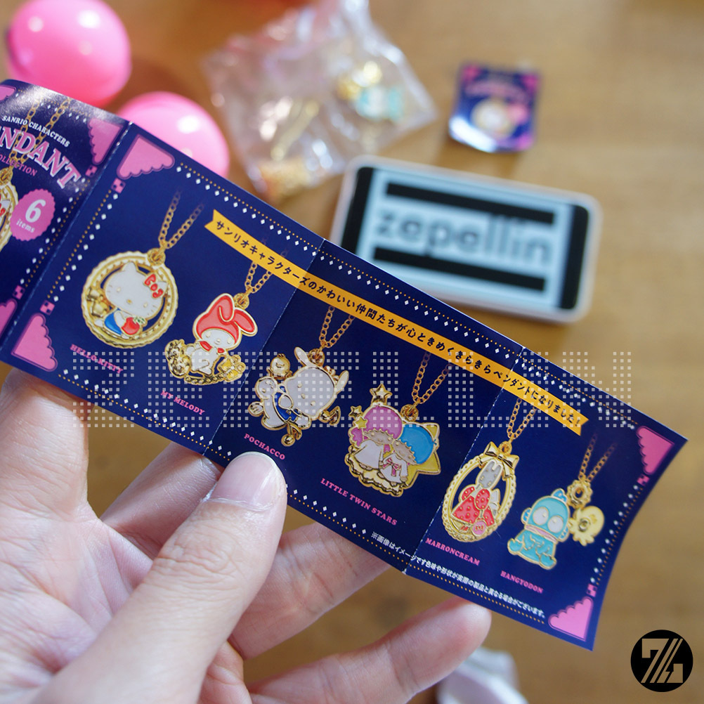 KALUNG SANRIO CHARACTERS PENDANT COLLECTION ( MY MELODY , HELLO KITTY , HANGYODON , POCHACCO , MARRO