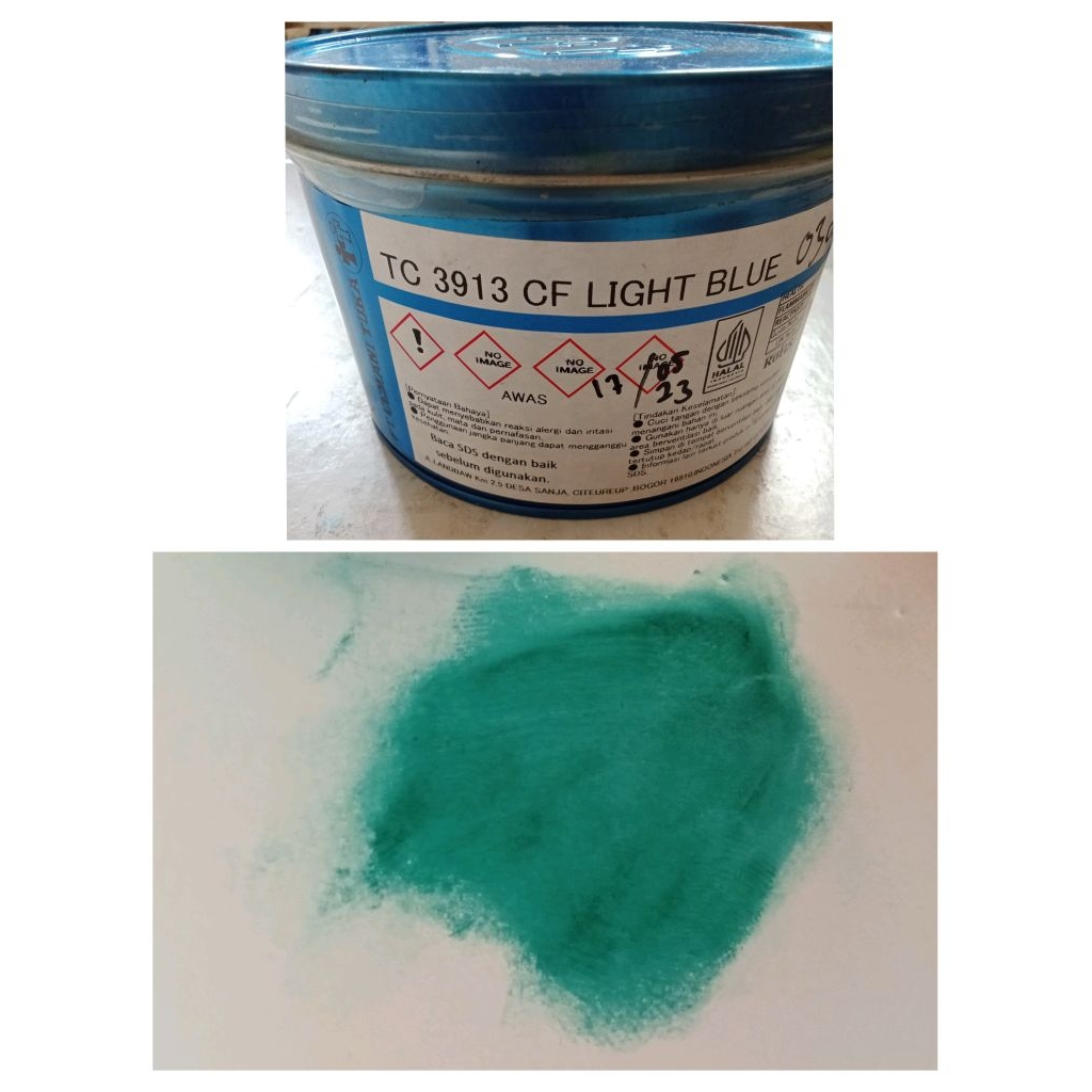 

Tinta Offset cemani toka TC 3913 CF light blue