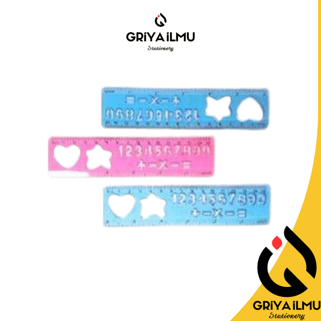

Penggaris Sablon Kecil 15 Cm (0184126)