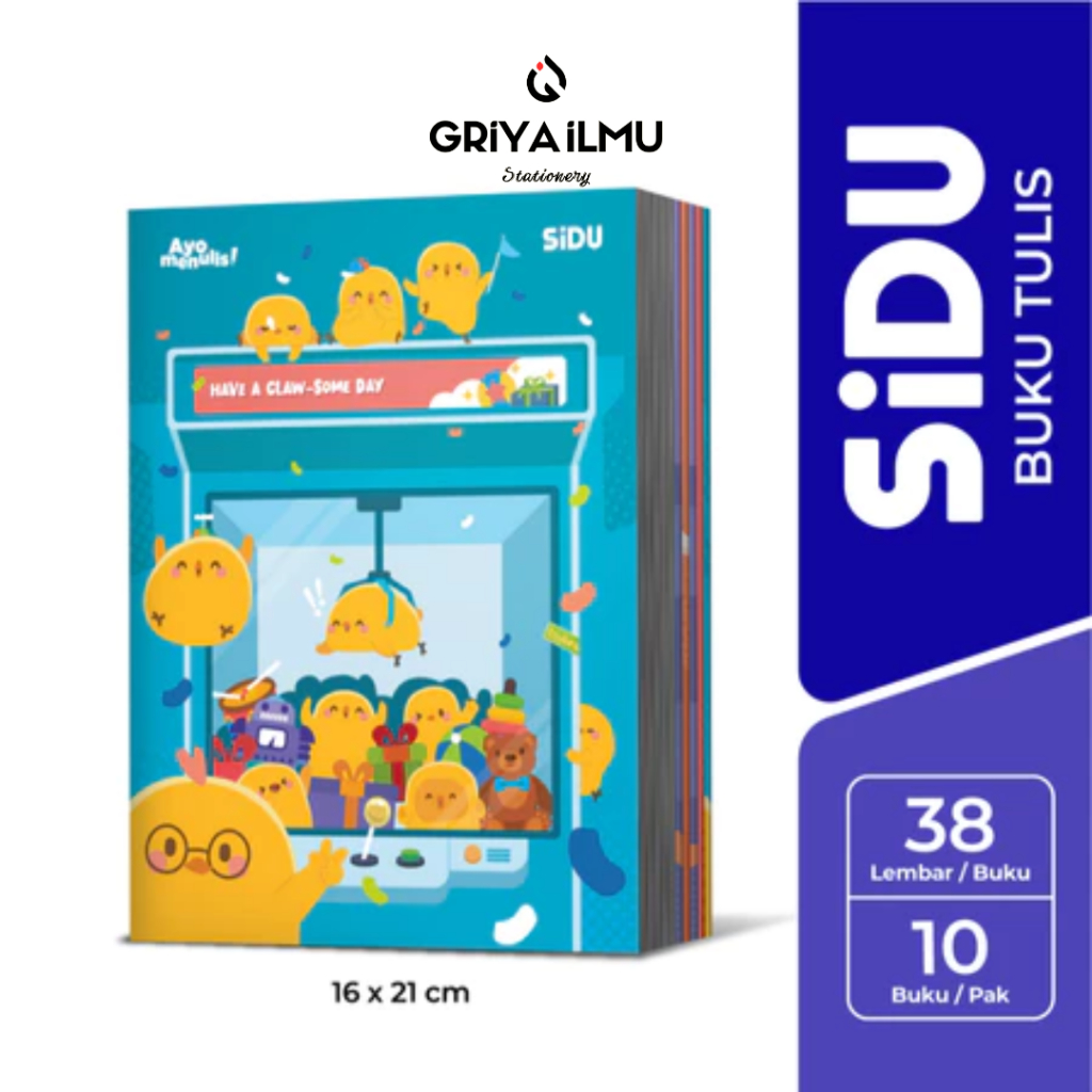 

Buku Tulis SIDU 38 Lembar (0014501)