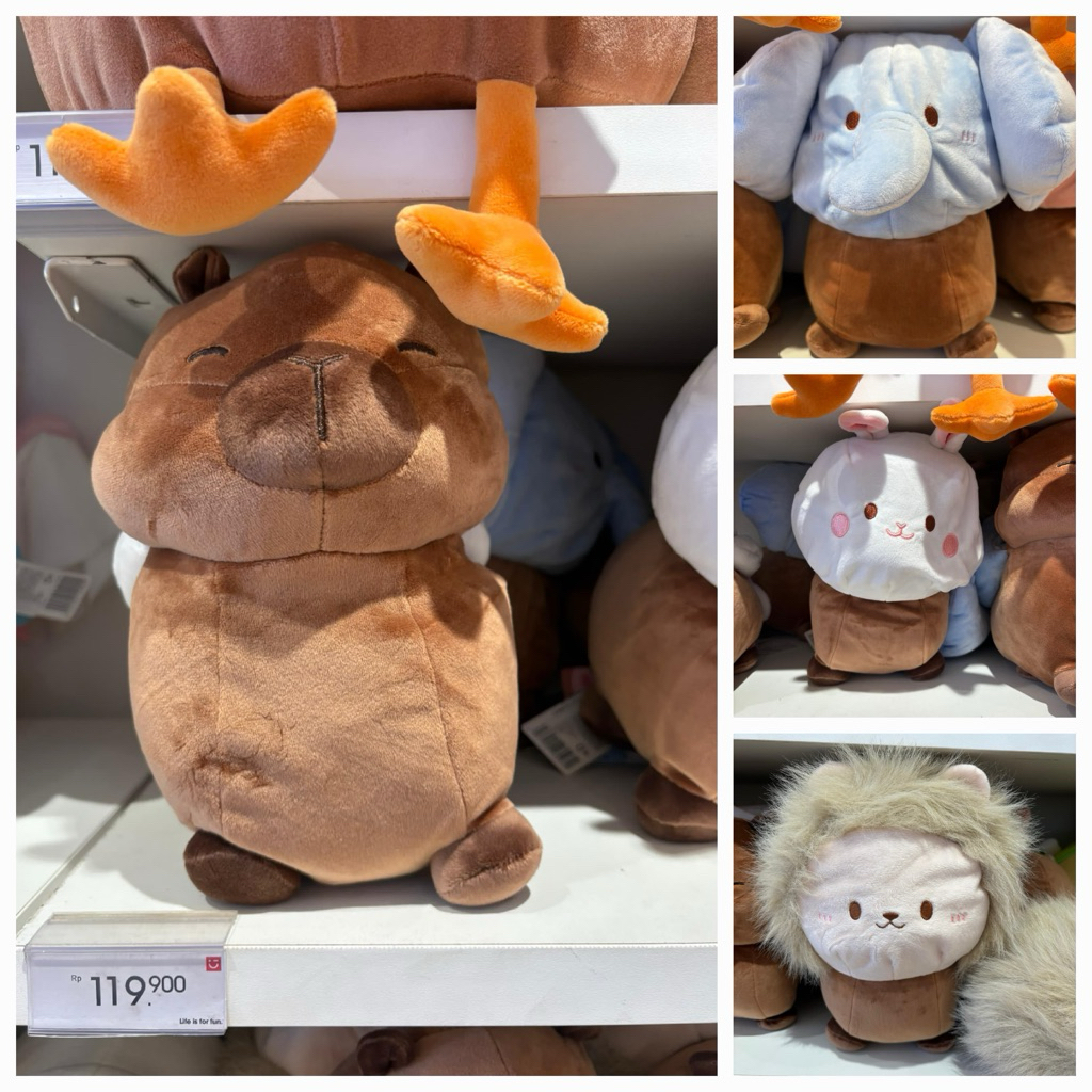 [PREORDER] Miniso Capybara Doll Plushie Boneka