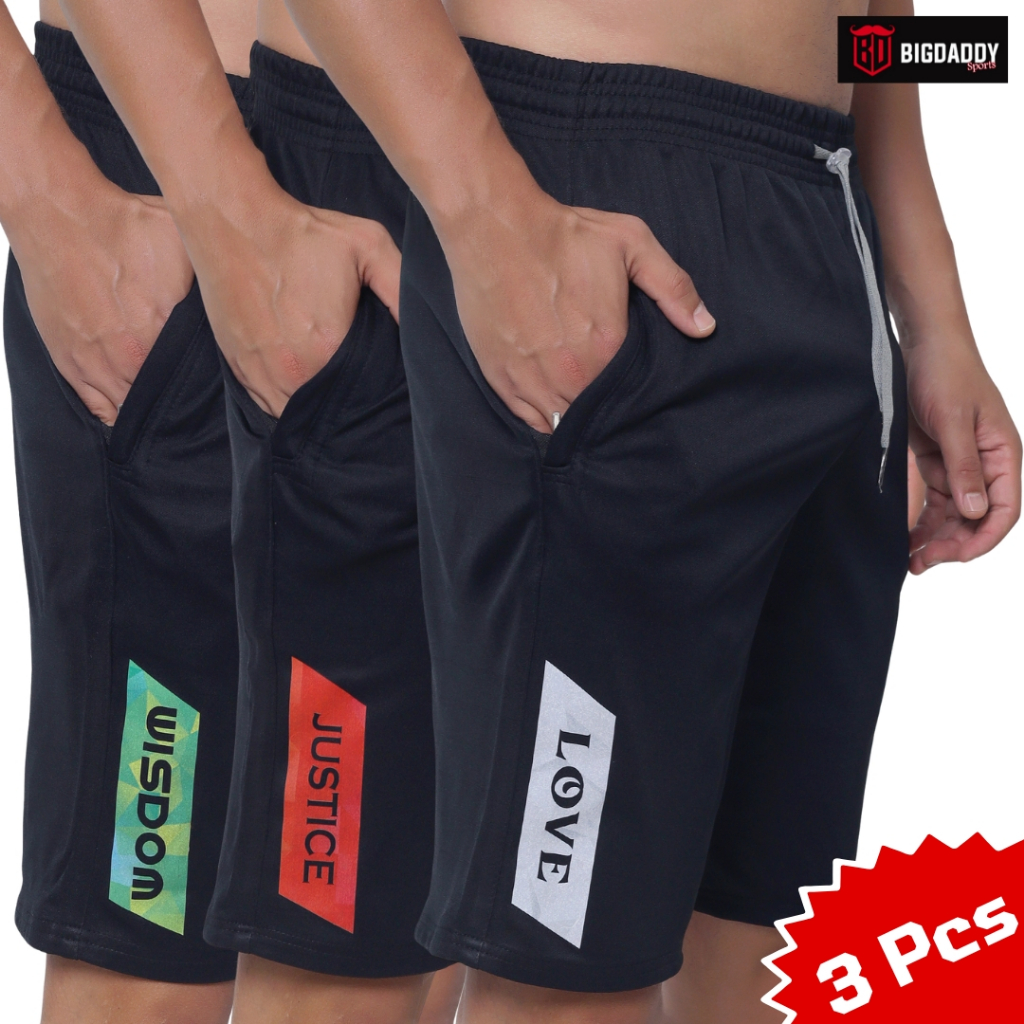 Paket 3 Pcs Celana Kolor Pendek Pria Ori By BIGDADDY Celana Kolor Pria Dewasaa Celana Pendek Kolor