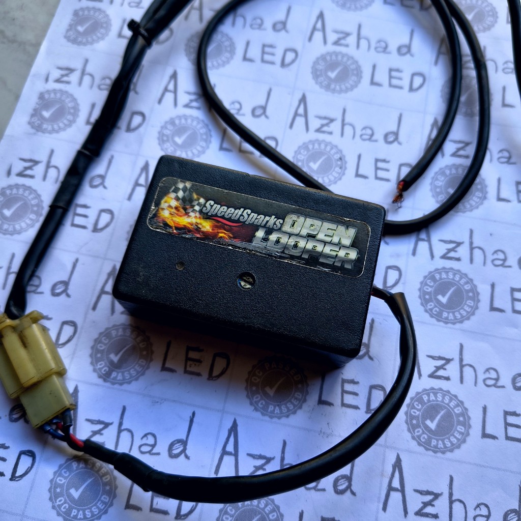 Open Looper Speedsparks Piggyback O2 Universal Vario PCX Beat NMAX XMAX Aerox 155 GSX R15 CBR FU FI 