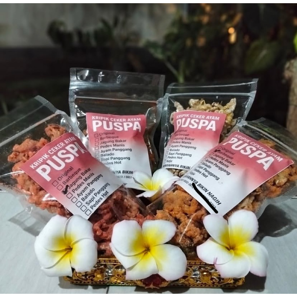 

Kripik Ceker Ayam PUSPA – Cemilan Renyah Kekinian yang Bikin Nagih