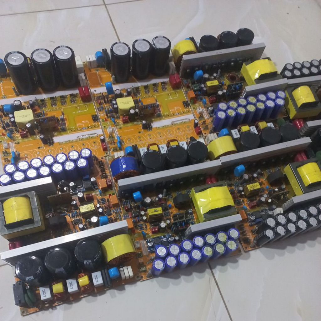SMPS PFC 5KW tegangan 115vdc-130vdc PCB asli beli di Om wahab Second kondisi mati